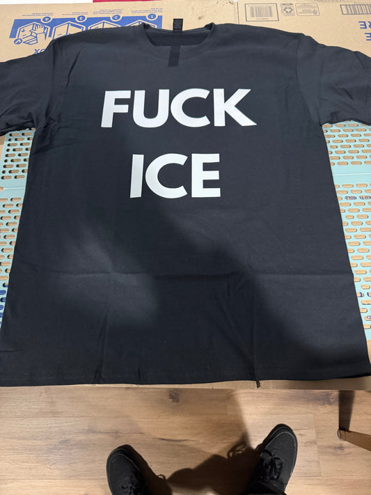 Fuck ICE Shirt (Block Lettering)