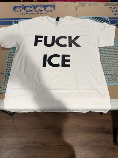 Fuck ICE Shirt (Block Lettering)