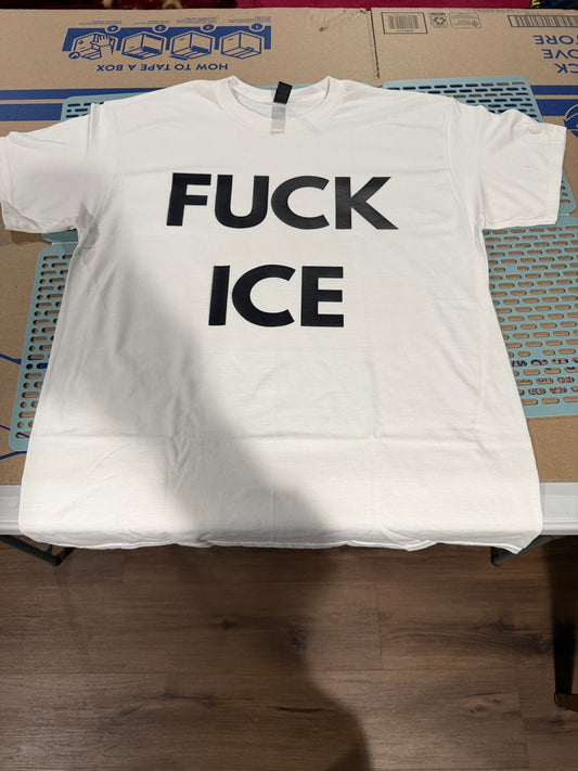 Fuck ICE Shirt (Block Lettering)