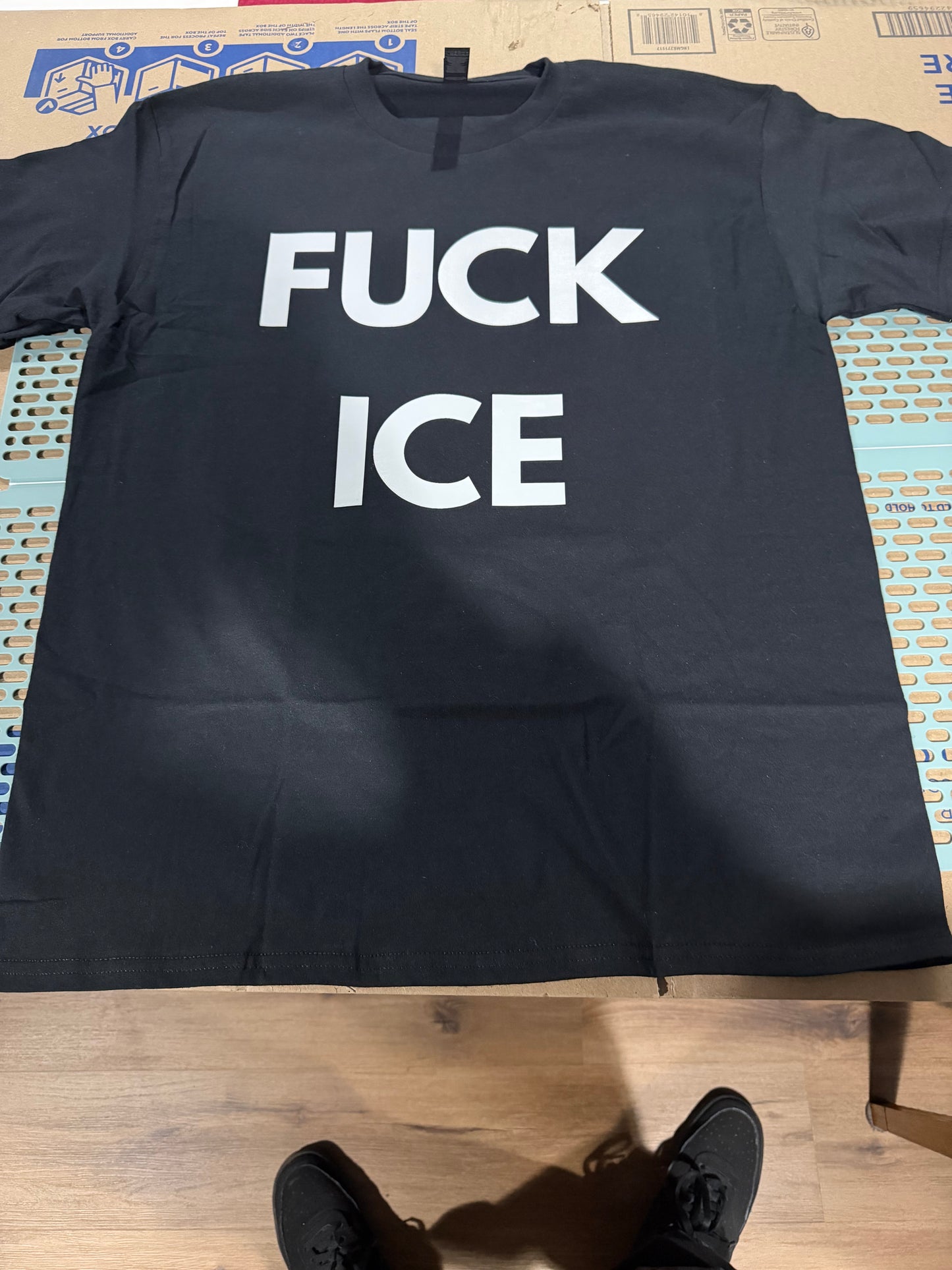 Fuck ICE Shirt (Block Lettering)
